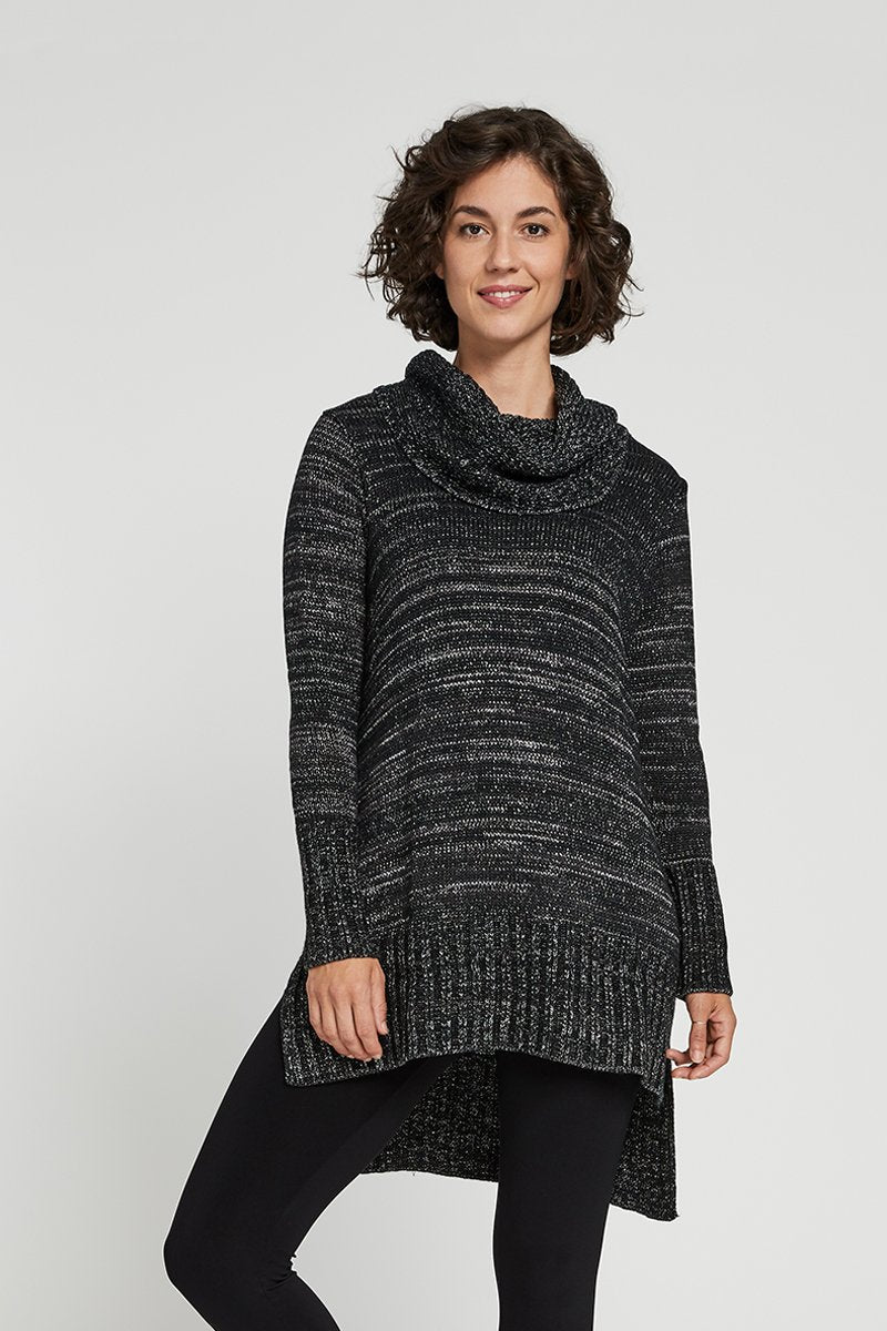 Lockhart Sweater Tunic | Black