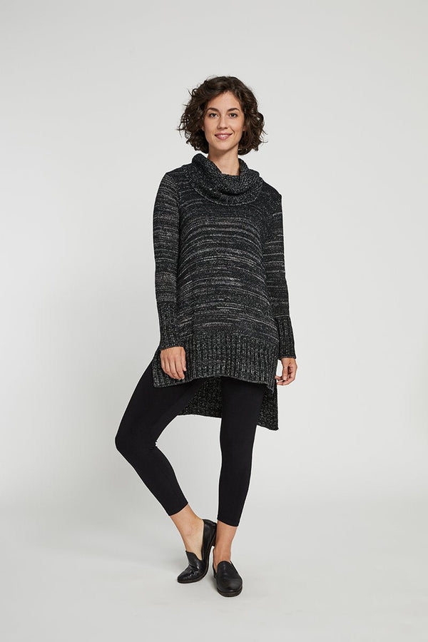 Lockhart Sweater Tunic | Black
