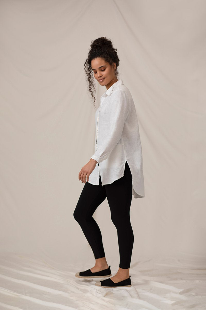 Linen Shirt | White